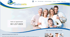 Desktop Screenshot of paradisesmile.com